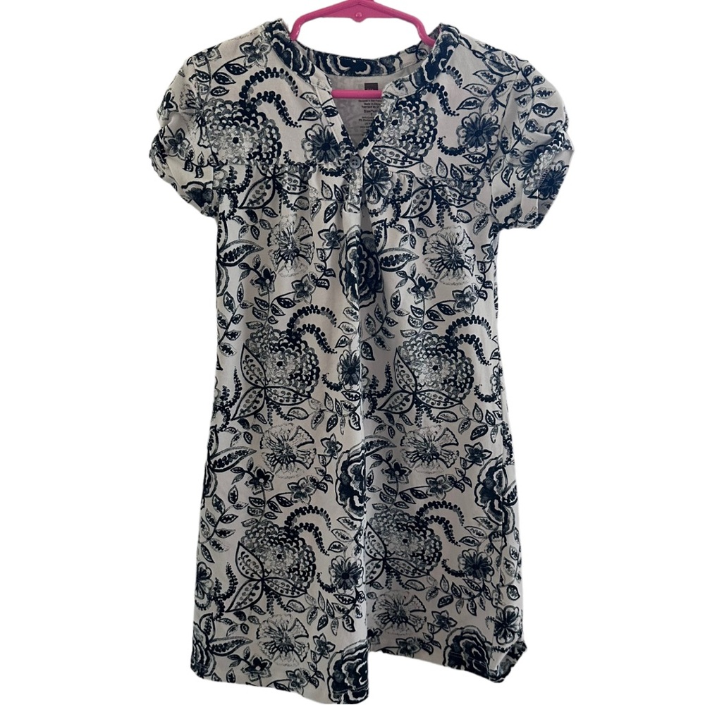 Tea Collection Watercolor Jacobean Dress